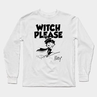 BETTY BOOP - Witch please Long Sleeve T-Shirt